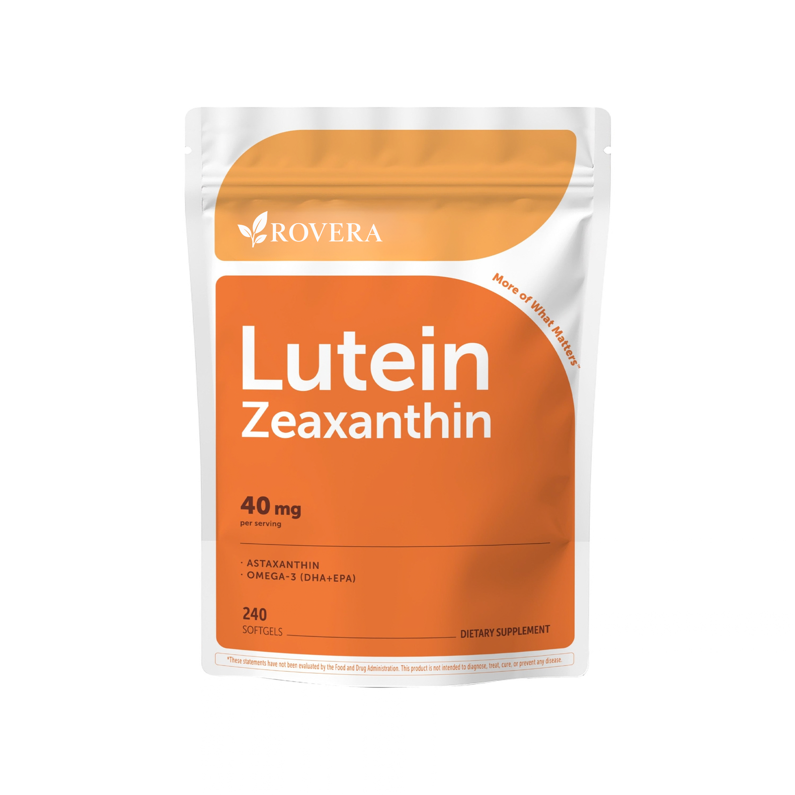 Rovera Lutein & Zeaxanthin Softgels